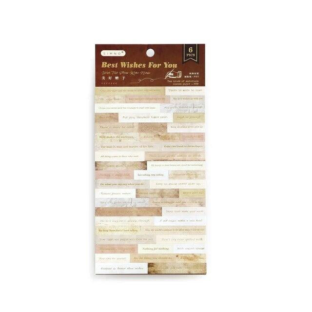 Quote Stickers