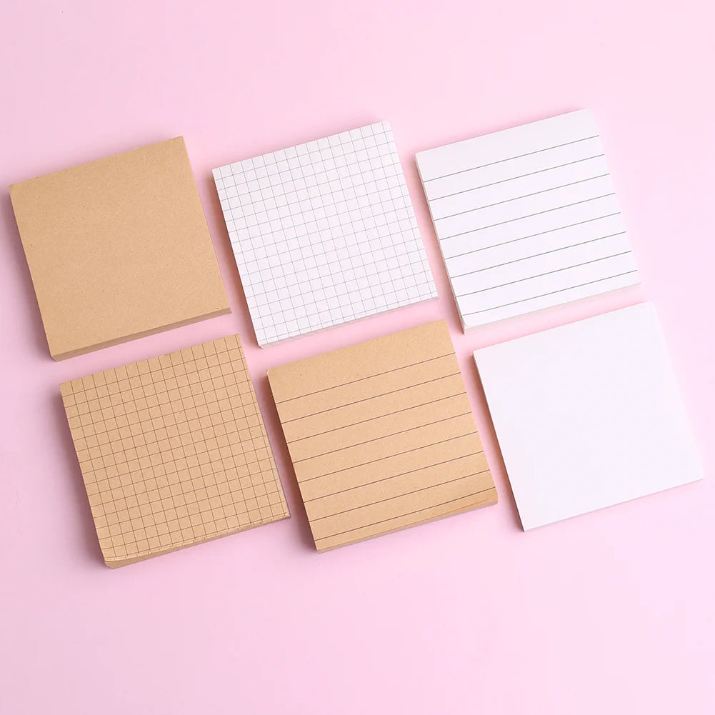 Kraft White Sticky Notes