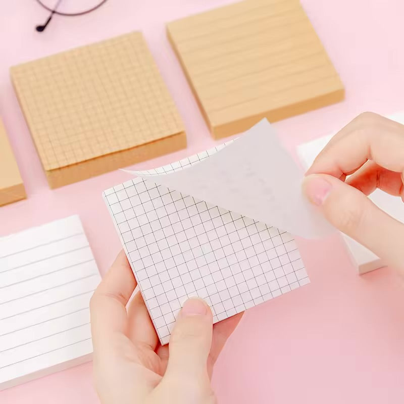 Kraft White Sticky Notes