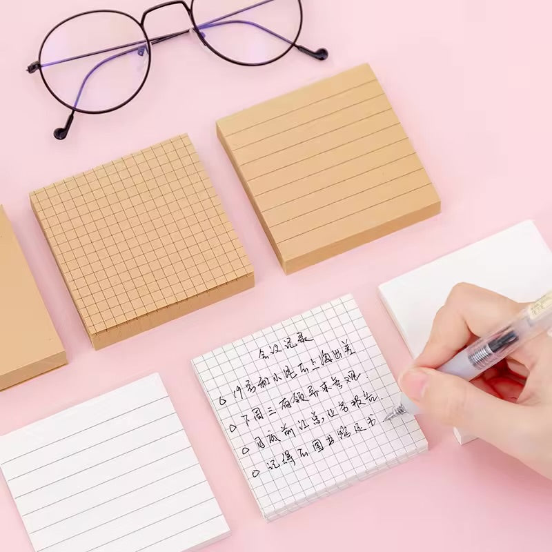 Kraft White Sticky Notes