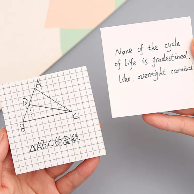 Kraft White Sticky Notes