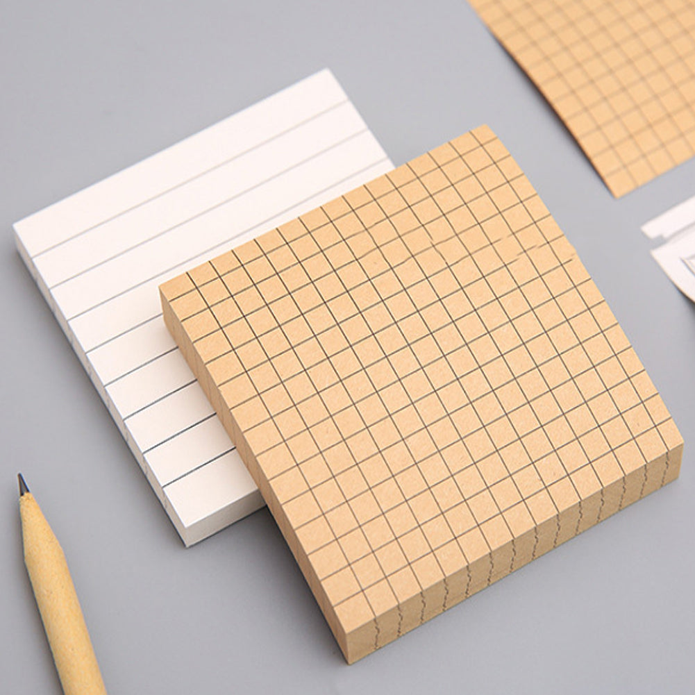 Kraft White Sticky Notes