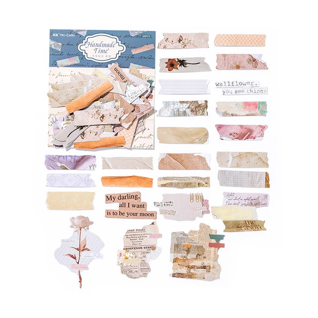 Handmade Time Series Decor Sticker