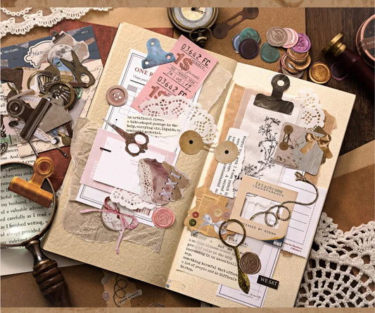 Handmade Time Series Decor Sticker