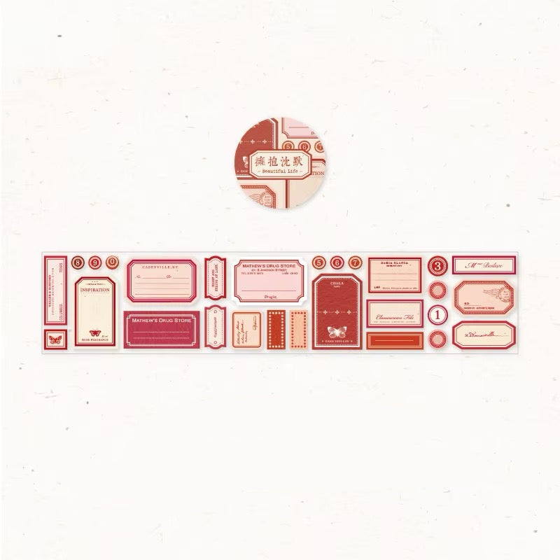 Vintage Label Stickers