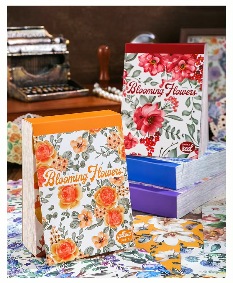 Blooming Flower Paper Pack