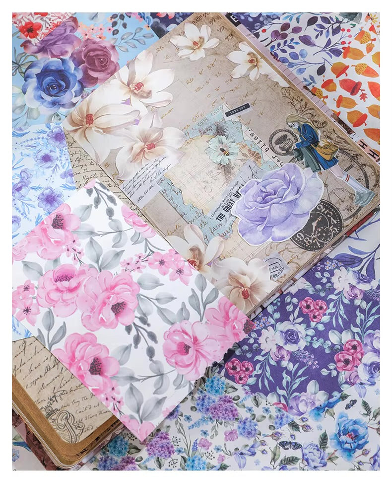 Blooming Flower Paper Pack