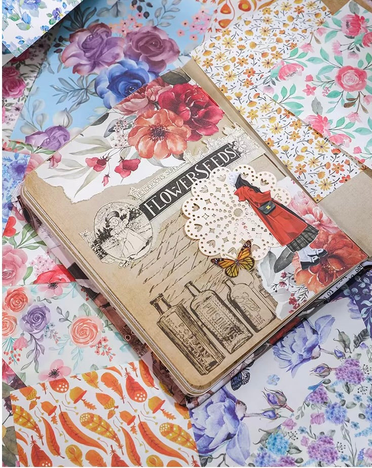 Blooming Flower Paper Pack