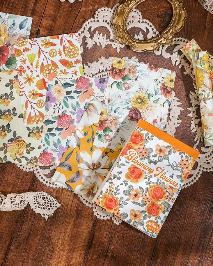 Blooming Flower Paper Pack