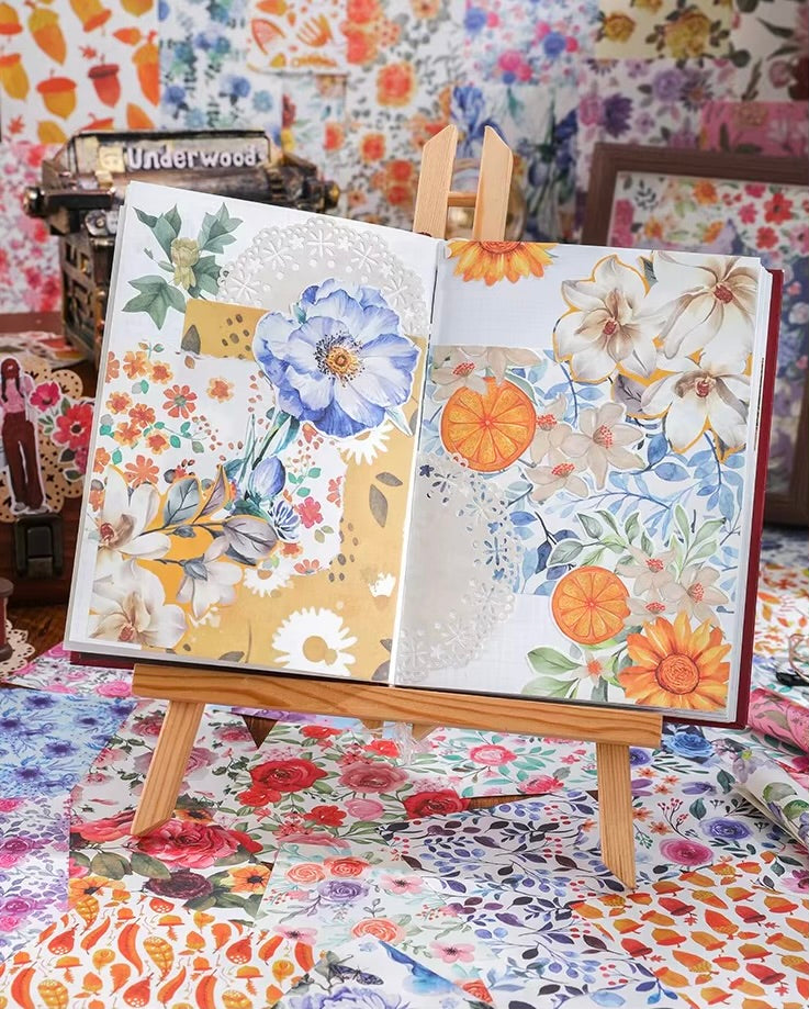 Blooming Flower Paper Pack