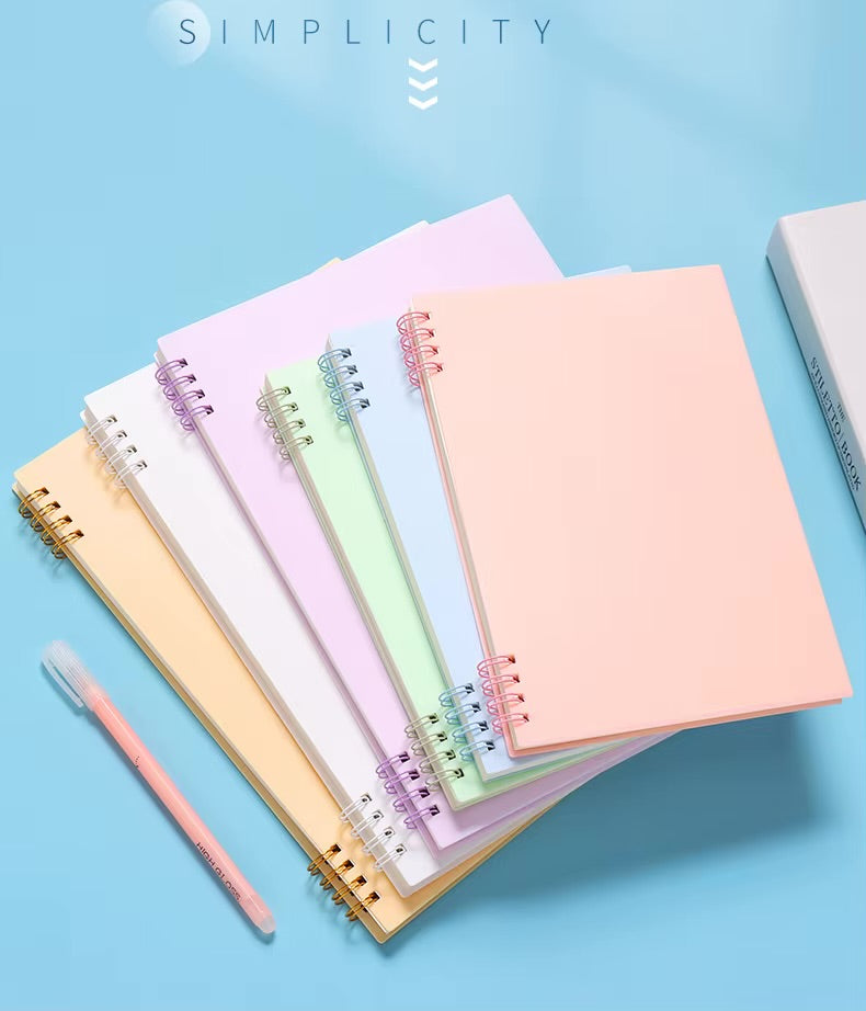 Pastel Spiral Notebook