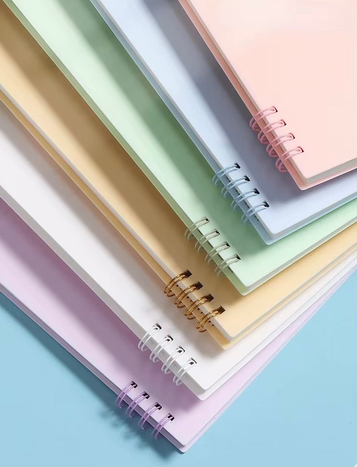 Pastel Spiral Notebook