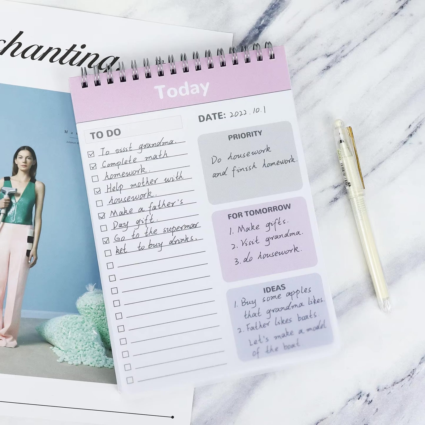 Daily To-Do List Notepad