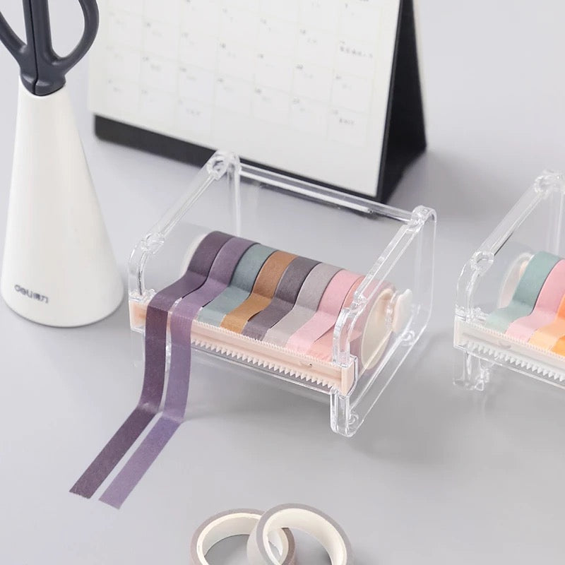 Stackable Washi Tape Cutter + Storage Box