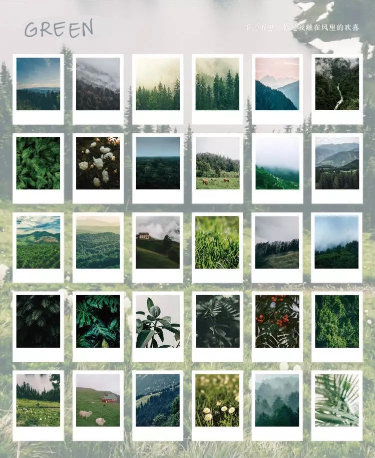 LOMO Scenery Sticker Box