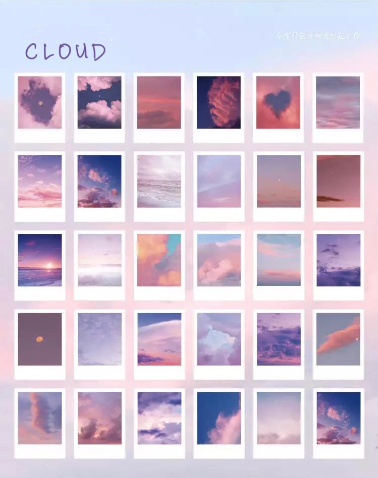 LOMO Scenery Sticker Box