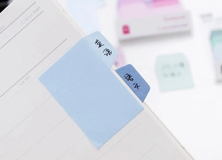 Index Tab Sticky Notes