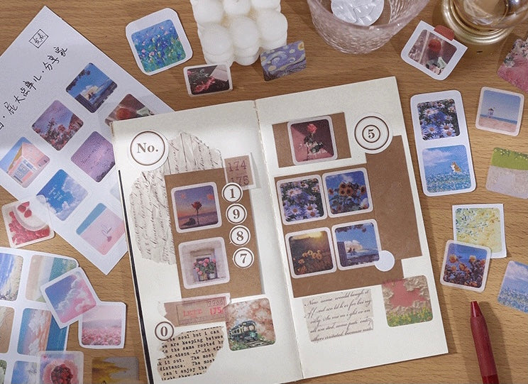 Paintings Sticker Box.