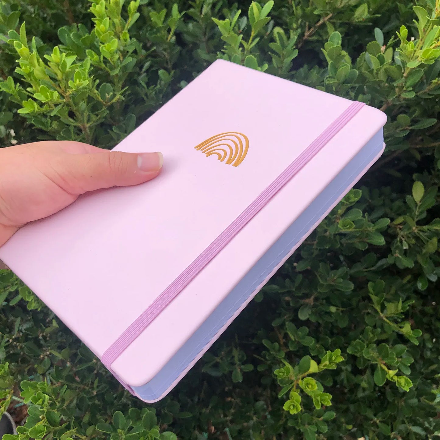 Pink Rainbow Notebook