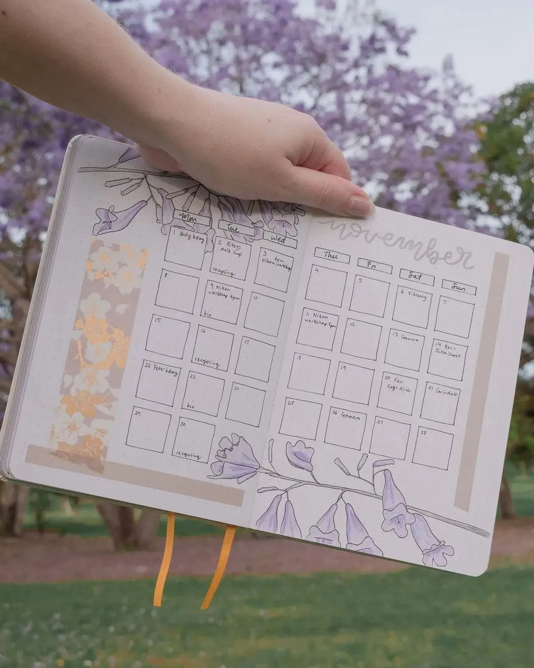 Coral Rainbow Notebook