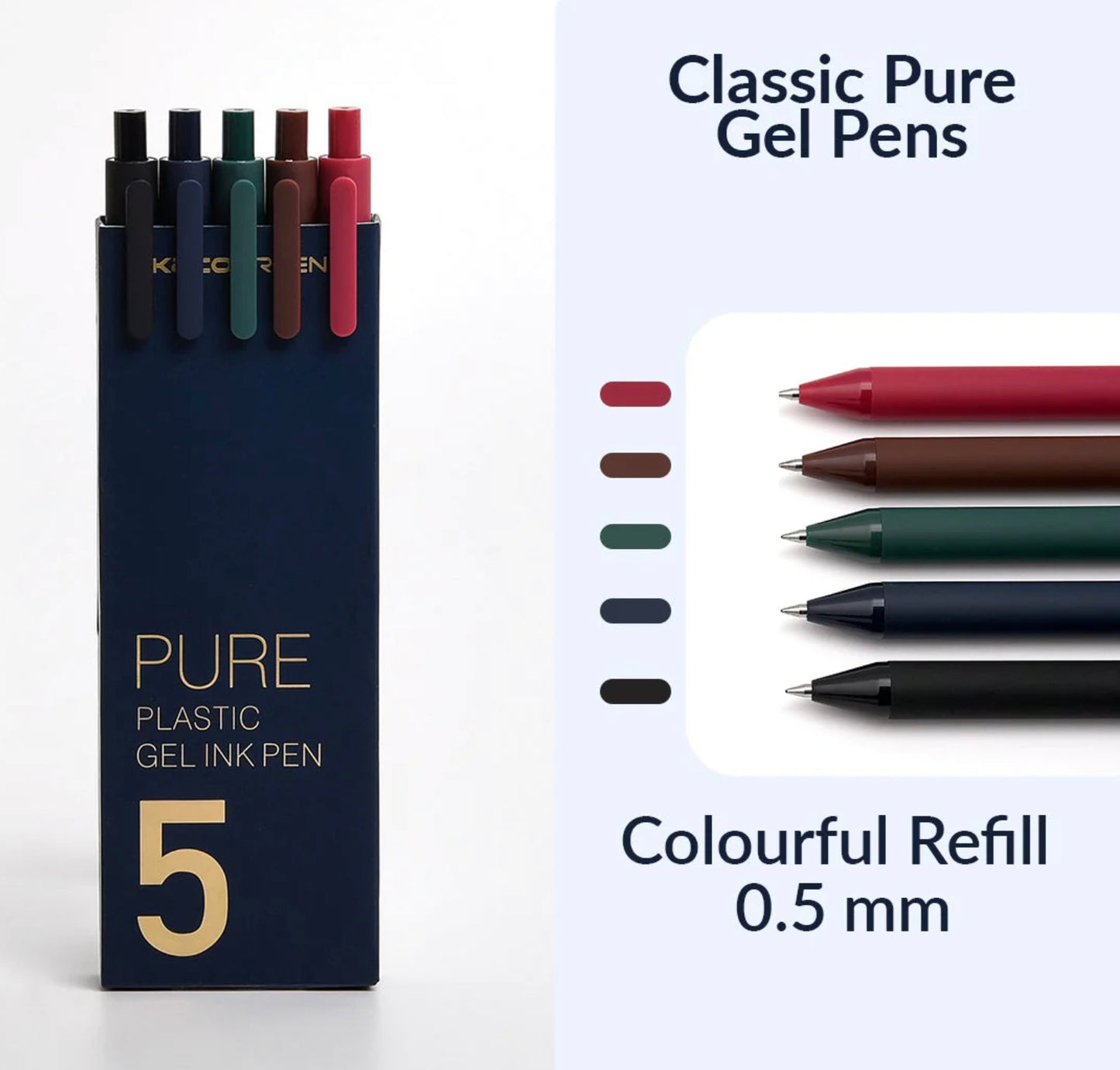 Kaco Pure Classic Gel Pen Set
