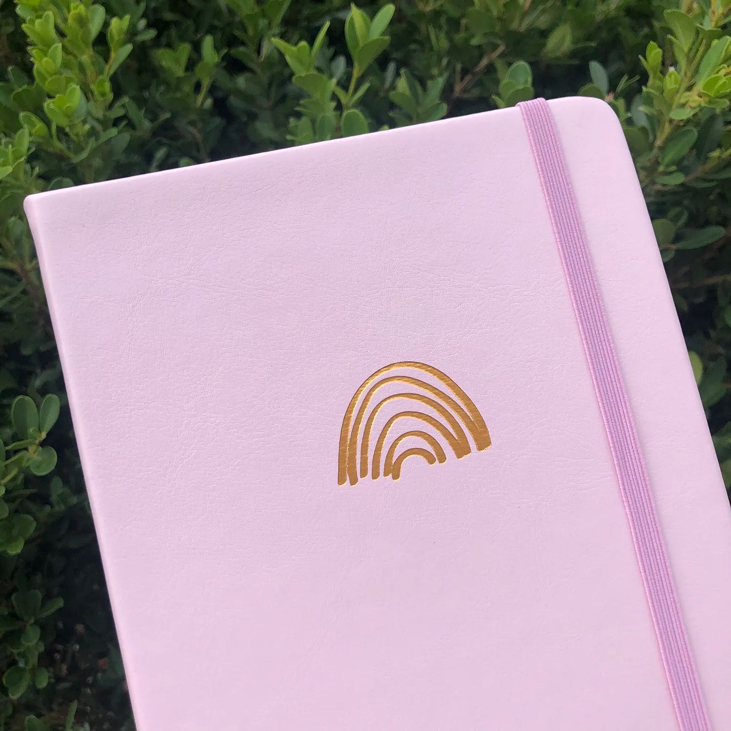 Pink Rainbow Notebook
