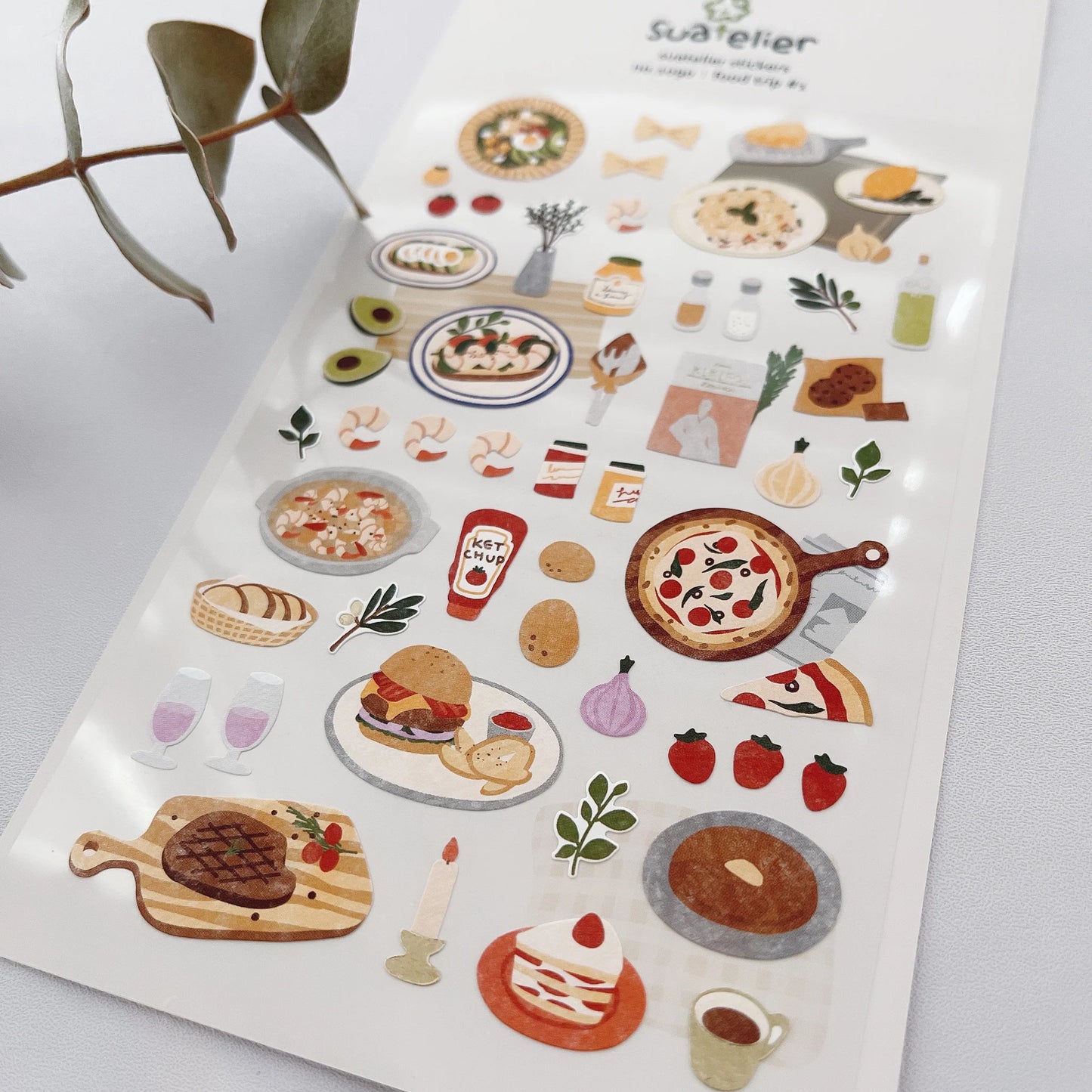 Suatelier Sticker - Food Trip