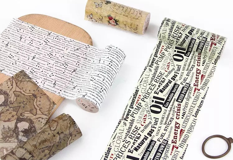 Retro Wide Washi Tape