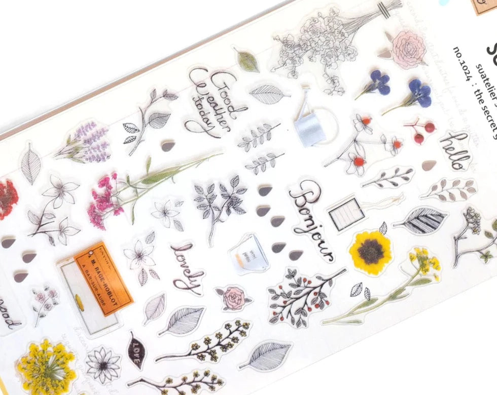 Suatelier Sticker - Secret Garden