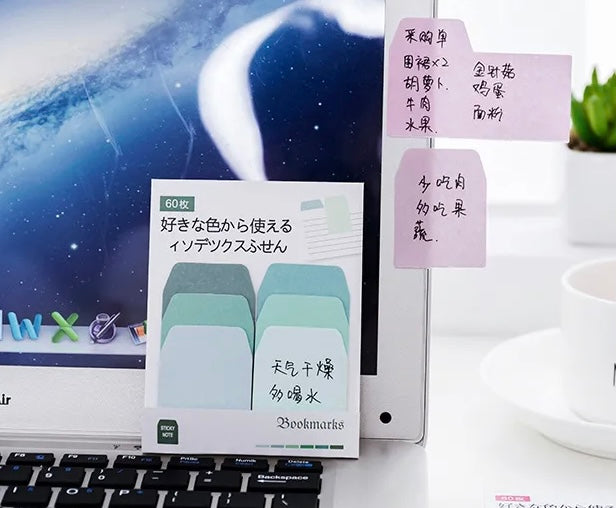 Index Tab Sticky Notes