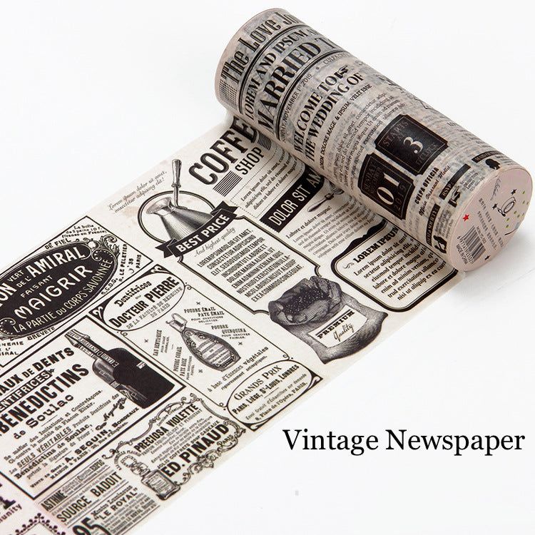 Retro Wide Washi Tape