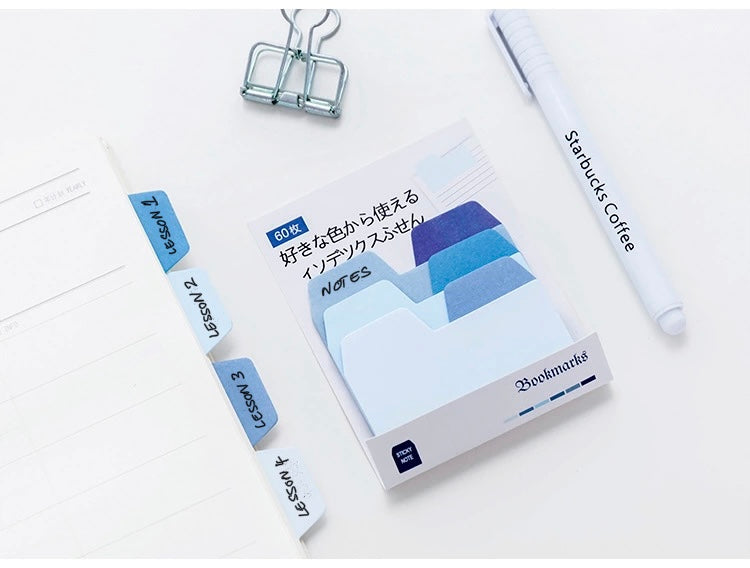 Index Tab Sticky Notes
