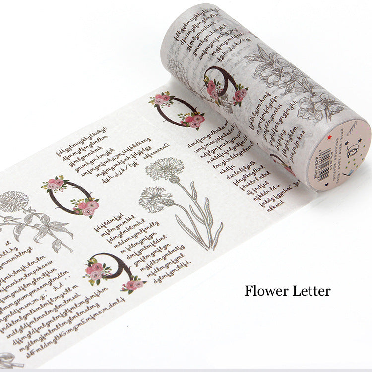 Retro Wide Washi Tape
