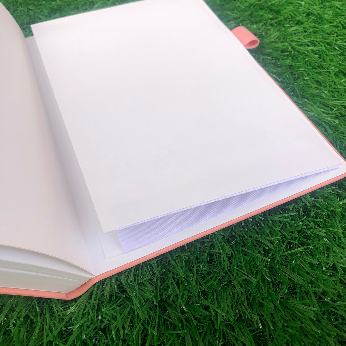 Coral Rainbow Notebook
