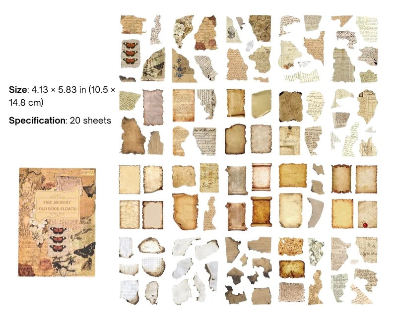 Fire Memory Sticker Book