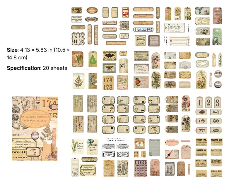 Echoes Of Antiquity Sticker Book