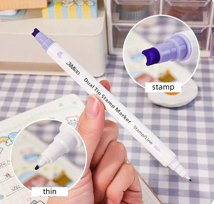 Jimiao Dual Tip Stamp Marker