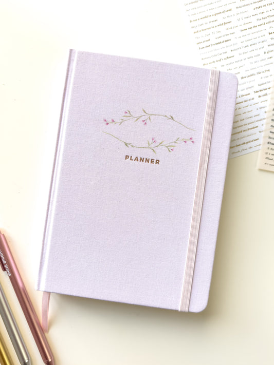 Floral Planner Notebook