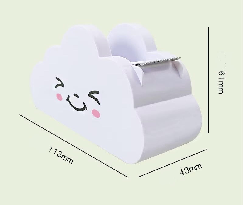 Rainbow Cloud Tape Dispenser