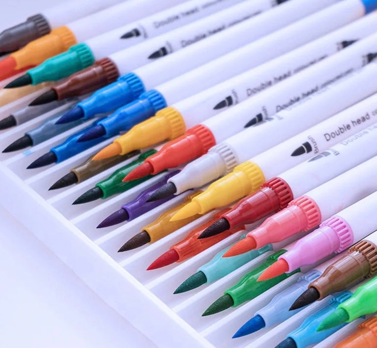 Double Sided Brush Pen Set