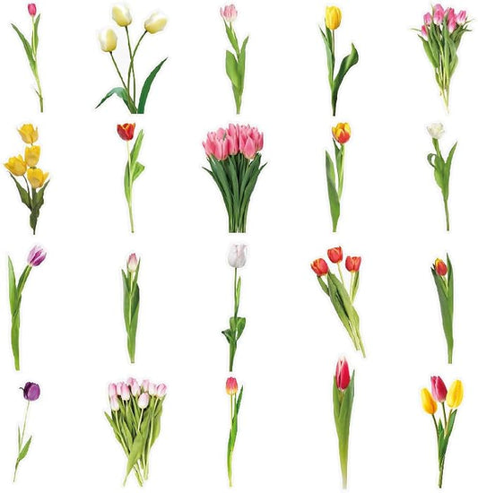 Floral Deco Sticker Pack - Tulips