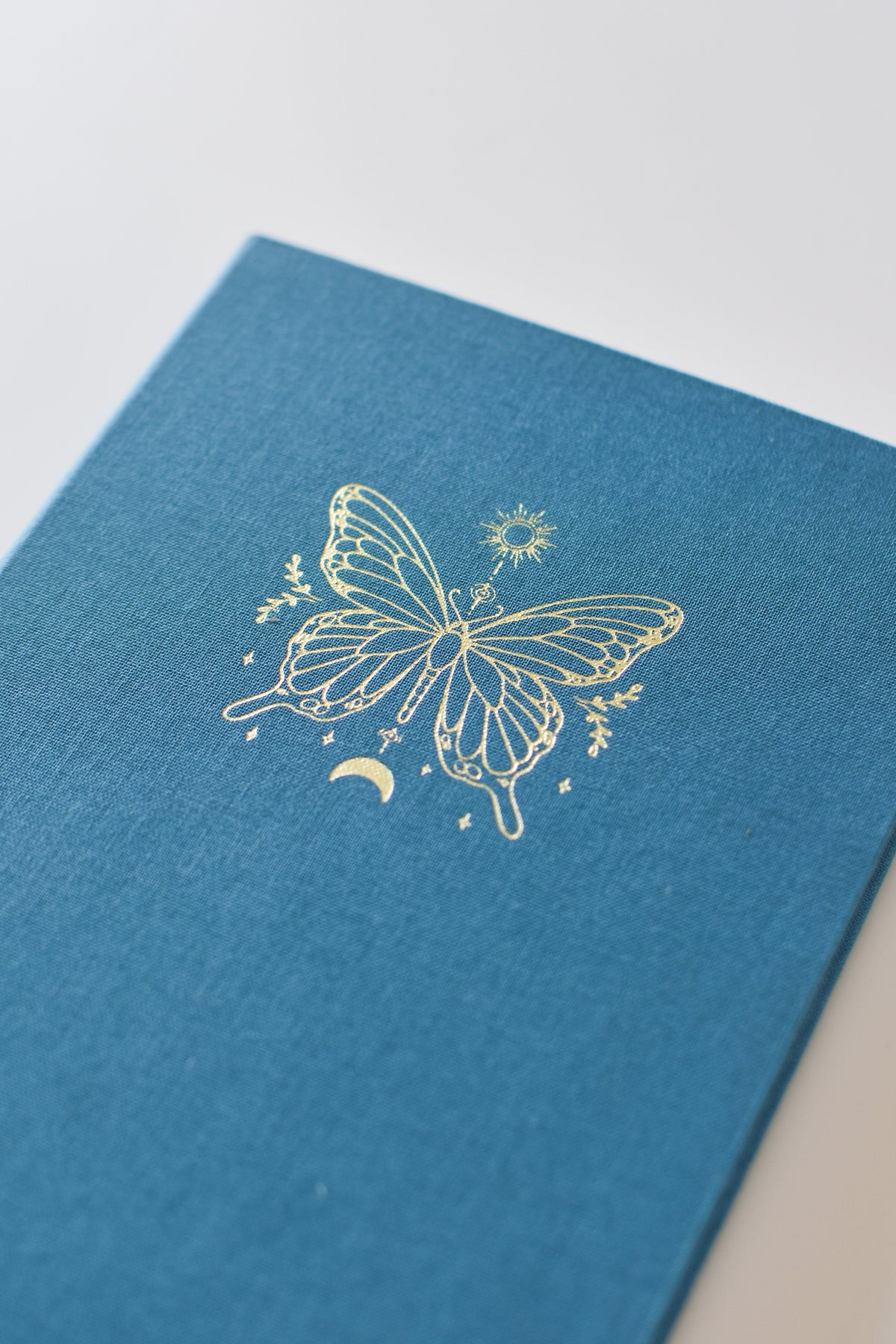 Golden Butterfly Notebook