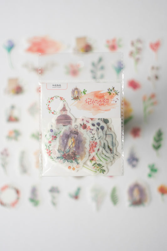 Garden Letter Stickers