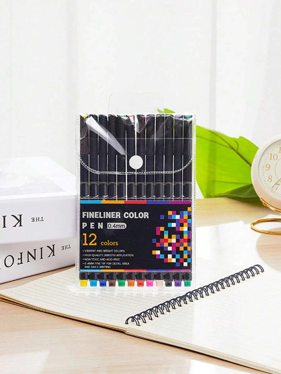 Color Fineliner Pen Set