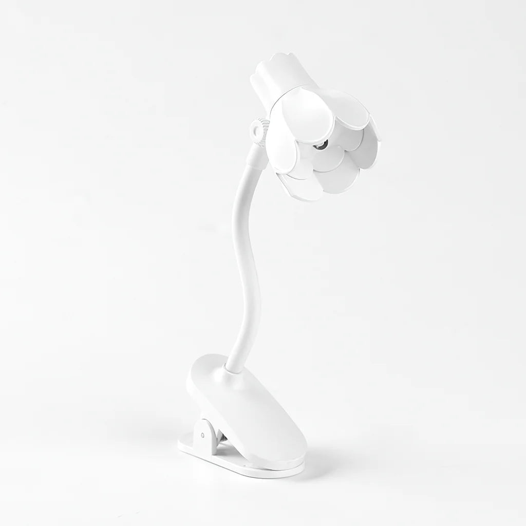 Petal Shine Mini Clip Lamp
