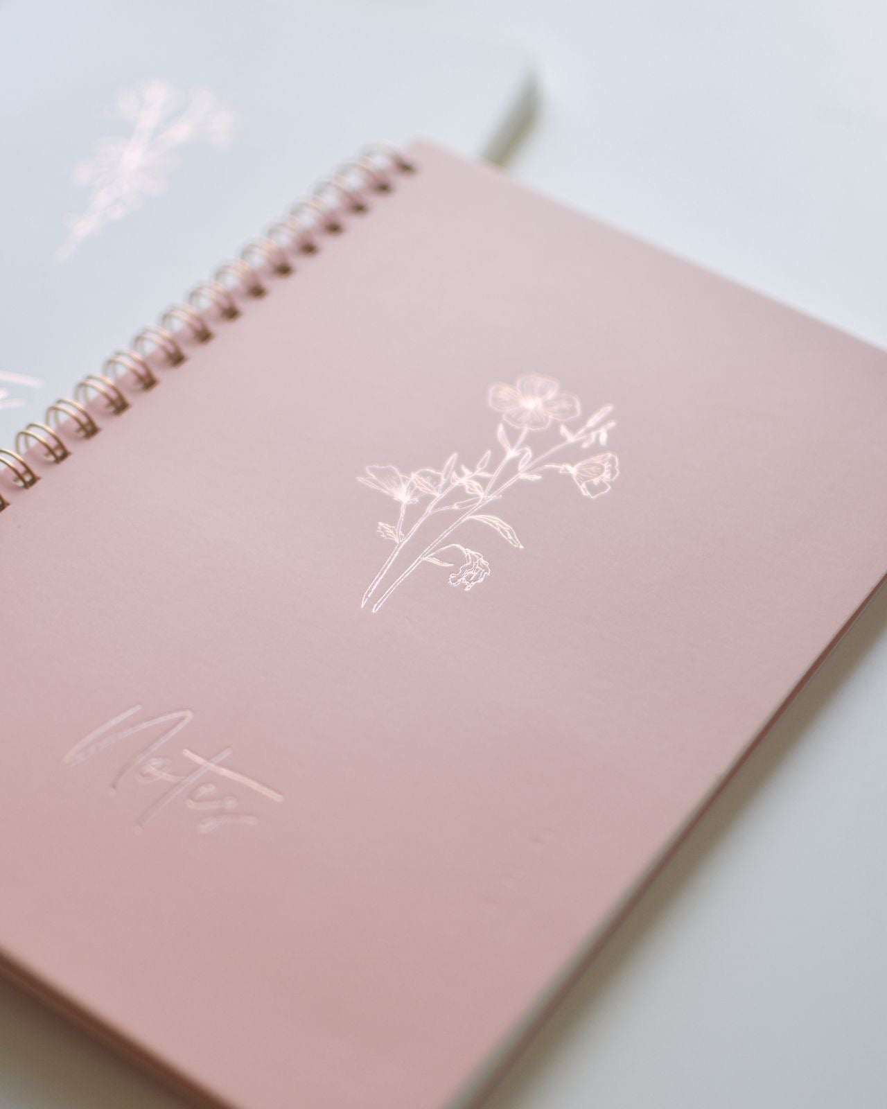 Floral Spiral Notebook