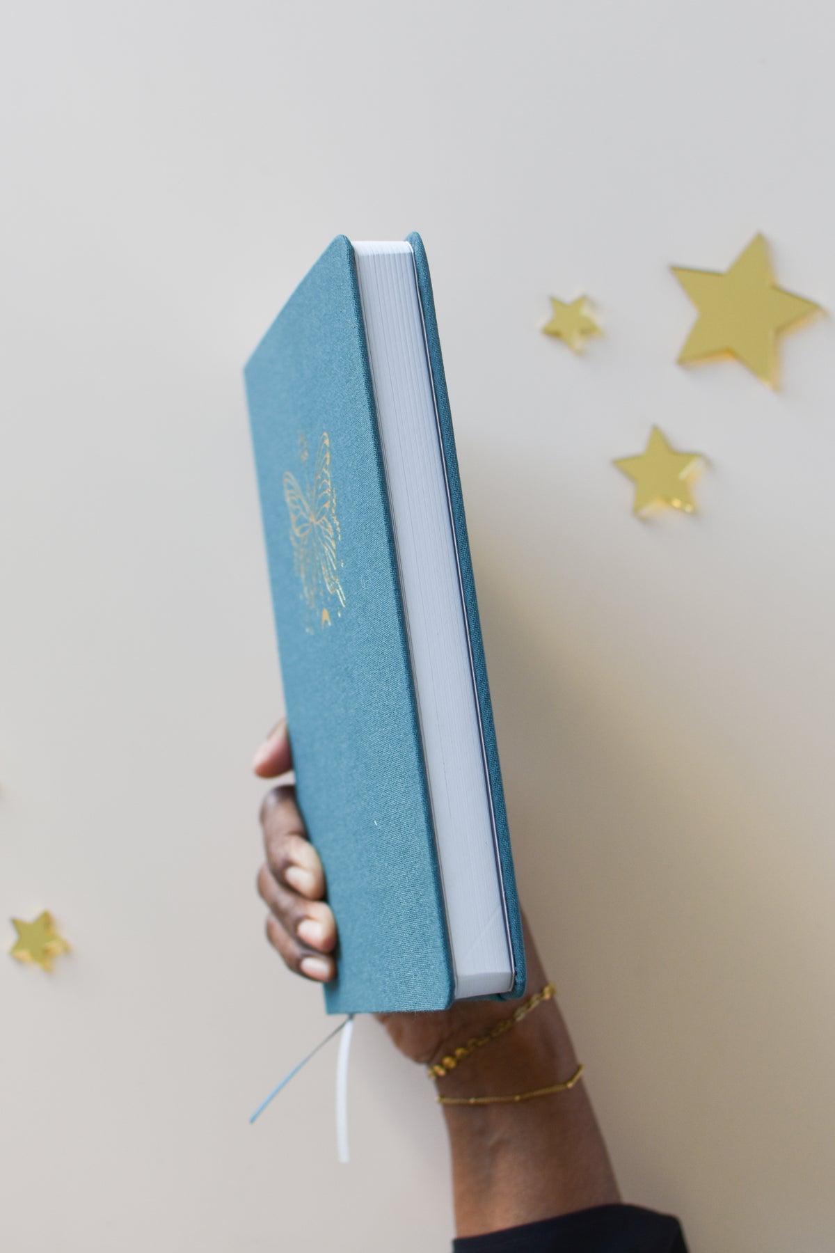 Golden Butterfly Notebook