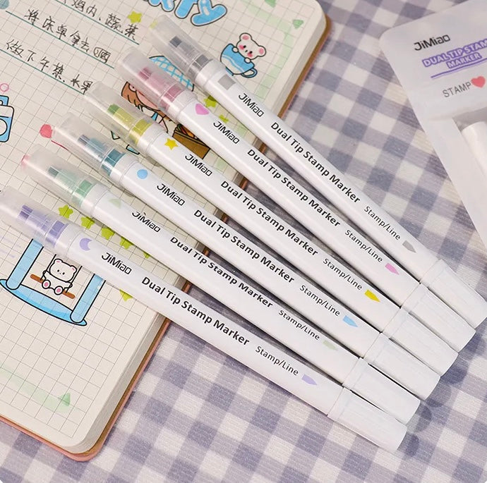 Jimiao Dual Tip Stamp Marker