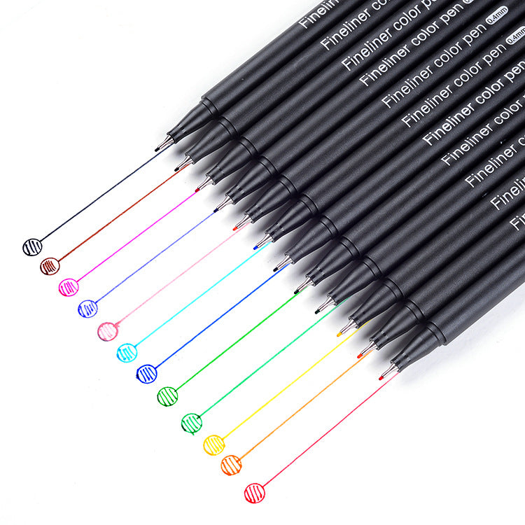 Color Fineliner Pen Set