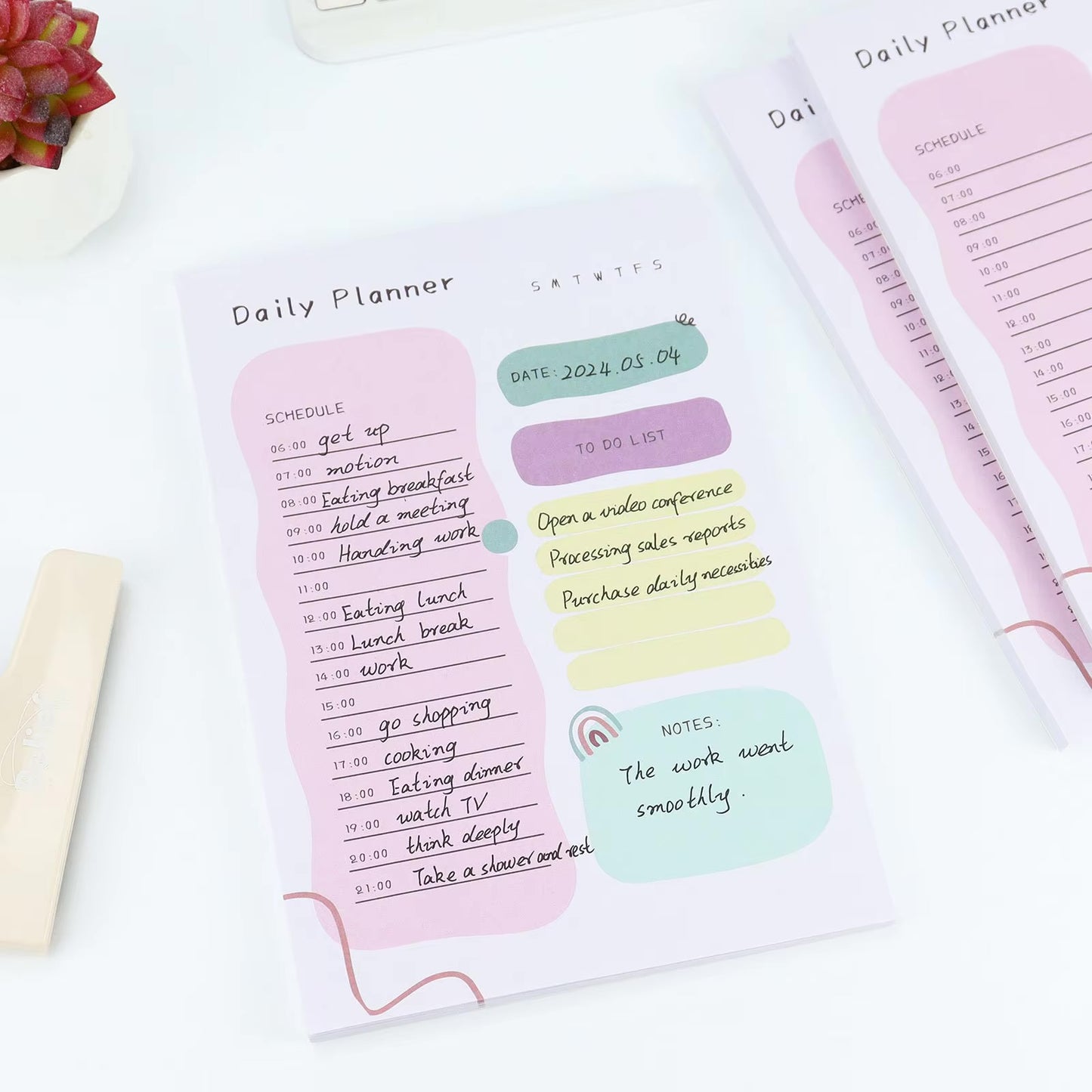 Daily Planner Pad
